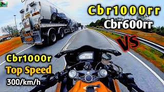 Cbr600rr Vs Cbr1000rr  Cbr1000rr Top Speed  Cbr600rr Top Speed  Cbr600rr  cbr [upl. by Ah]