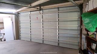 Double Track System on Sectional Garage Door [upl. by Orban]