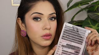 how to apply lash extensions at home  how to apply lash extensions for beginners daraz finds [upl. by Adnohsek170]