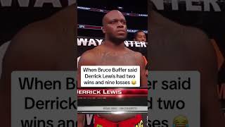 Derrick Lewis’ reaction 😂 [upl. by Kalasky]