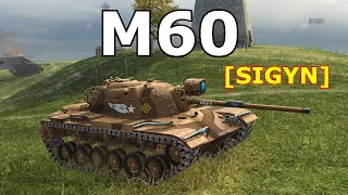 M60  2 Kills • 74K DMG • WoT Blitz [upl. by Lacey]