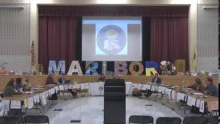 Marlboro Township Public Schools Live Stream 111924 [upl. by Whang]