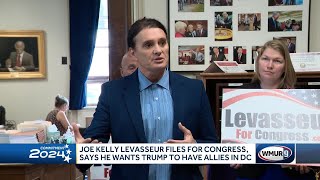 Levasseur files for congressional run [upl. by Trina]