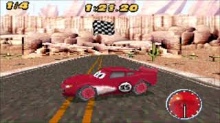 Cars MaterNational Championship GBA 8 min Gameplay [upl. by Salvador]