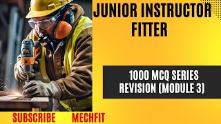 JUNIOR INSTRUCTOR FITTER MOST IMPORTANT HANDWRITTEN MCQ SESSION [upl. by Yerffoeg]