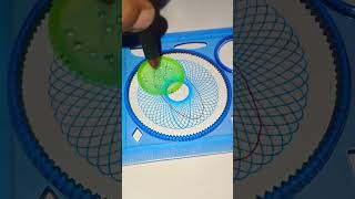 New spirograph pattern 🎭 pattern spirograph drawing asmr shorts plz subscribe 🙏🏼 [upl. by Llenil]