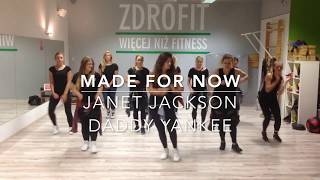 Made for now  Janet Jackson Daddy Yankee Zumba Fitness choreo by Anna Dymitrasz [upl. by Drusilla]