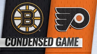 092418 Condensed Game Bruins  Flyers [upl. by Lemire698]