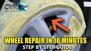 Alloy Wheel Repair in Under 10 Minutes [upl. by Maurie856]