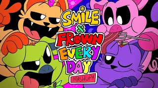 SMILE x FROWN EVERYDAY Smiling Critters Mashup Song Poppy Playtime chapter 3 [upl. by Merp]