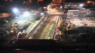 Crossrail Caversham Bridge Construction [upl. by Aiciles]