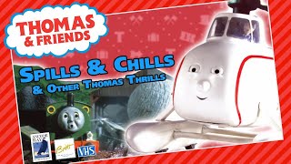 Opening to Thomas the tank engine VHS Spills and chills [upl. by Pammie866]