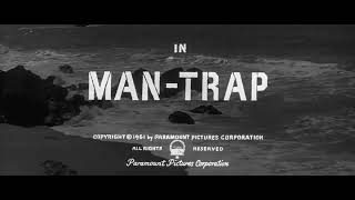 ManTrap 1961 title sequence [upl. by Sinned]