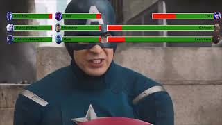 The Avengers Final Battle with healthbars 46 [upl. by Triplett]