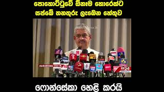 Sarath Fonseka Talked about SJB amp Rajapaksha [upl. by Baalman]