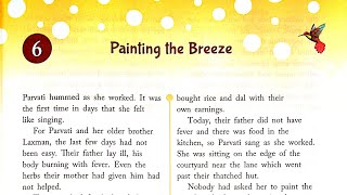 Painting The Breeze Story In Hindi By Subhadra Sen Gupta  Ratnasagar Focus English Class 6Part 1 [upl. by Capriola]