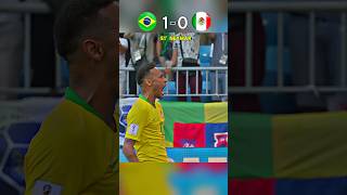 🇧🇷Brazil vs 🇲🇽Mexico world cup 2018 [upl. by Moorish]