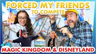 I Forced My Friends To Compete ACROSS THE COUNTRY  Disney World VS Disneyland Gamemaster 18 [upl. by Davy]