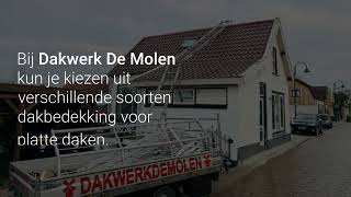 Dakbedekking vervangen  Dakwerk De Molen [upl. by Oner]