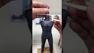 Clay Artisan JAY ：Creating a Powerful Black Panther Sculpture [upl. by Meeharb]