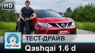 Nissan Qashqai 16 Diesel Xtronic  тест от InfoCarua на украинских дорогах [upl. by Holloway848]