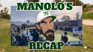 Manolo’s Recap Pebble BeachWaste Management and SUPERBOWL [upl. by Lotte]