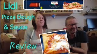 Lidl Pizza Dough and Sauce  lidlitalianweek Ninja10in1 taste test review [upl. by Stutsman37]