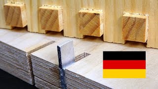 Sie werden nicht glauben dass dieses Holzbearbeitung Vorrichtung funktioniert [upl. by Ahsirat]