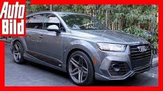 Audi Q7 AbtVossen SEMA 2017 DetailsErklärungFahrt [upl. by Goldberg]