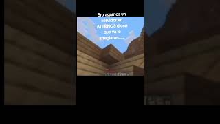 Servidores en ATERNOS 💀 minecraft java bedrock mexico memes terrors [upl. by Millicent998]