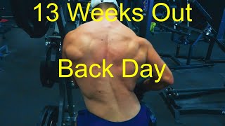 13 Weeks Out Back Day [upl. by Harned]