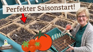 🍅 Tomaten AnsaatTipps amp SortenEmpfehlungen  Für den perfekten Start in die Tomatensaison [upl. by Gabel304]