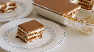 Lotus Biscoff Layered Cake Recipe [upl. by Nehepts150]