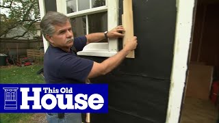 How to Install FiberCement Siding  This Old House [upl. by Gerick]