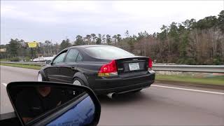 volvo s60 T5M with brutal 3in straight pipe [upl. by Acinoev682]