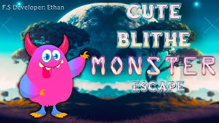 G4K Cute Blithe Monster Escape Game Walkthrough [upl. by Kaitlyn]