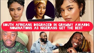 Another Disgrace for South Africa As Nigerians Shine Best in Grammy Awards Nominations [upl. by Northway954]