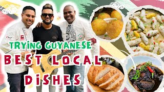 Chef Jason Peru  Traditional Guyanese Food Backyard Cafe  Guyana 🇬🇾 [upl. by Kaitlynn110]