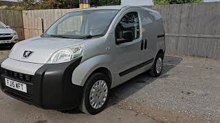 Peugeot Bipper Van 2015 13 Hdi diesel [upl. by Macnamara]