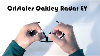 Cristales Oakley Radar EV cómo cambiarlos [upl. by Bulley]