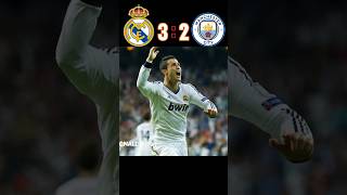 Real Madrid 🆚️ Manchester City 32Imaginary match highlightsshorts football youtube ronaldo [upl. by Dorrahs]