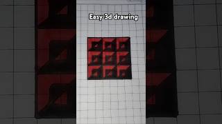 Try this Easy 3d illusion with me shorts viral trending drawing voice credit mrroshan3dart [upl. by Aissela480]