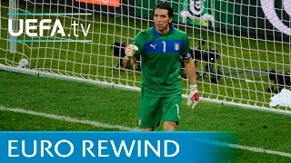 England v Italy Watch the full 2012 penalty shootout [upl. by Kciv]