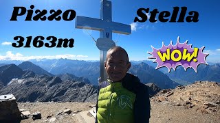 Pizzo Stella 3163m via normale  Valchiavenna Trekking LombardiaItaly [upl. by Nosreffej]