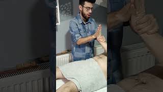 CHESTABDOMINAL AND ARM VERY RELAXING MASSAGE THERAPY massage asmr shorts relaxing [upl. by Essined324]