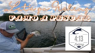 Lake Lavon Fishing Crappie and Sandies [upl. by Darren]