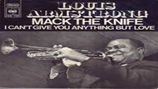 Louis Armstrong Theme From The Threepenny Opera Mack the Knife 1956 [upl. by Lrat]