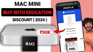 Buy Mac Mini M2 With Apple Education Discount  Student Discount With Free AirPods 4 [upl. by Ennagrom]