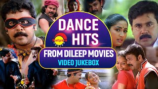 Dance Hits From Dileep Movies  Malayalam Film Songs  Video Jukebox [upl. by Avehstab]