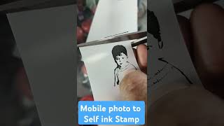 How do I turn a picture into a Rubber Stamp multicolor stamps youtubeshorts [upl. by Sabir]